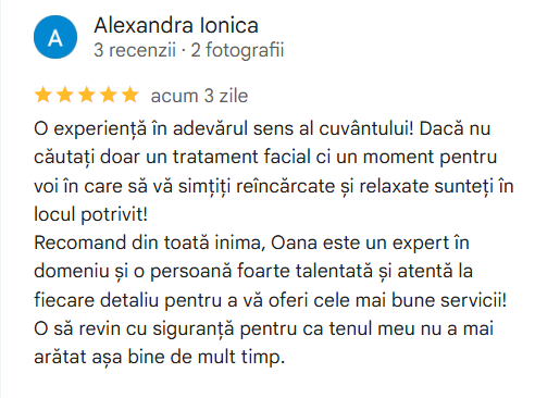 Testimonial 1 — Sole Beauty Vistas